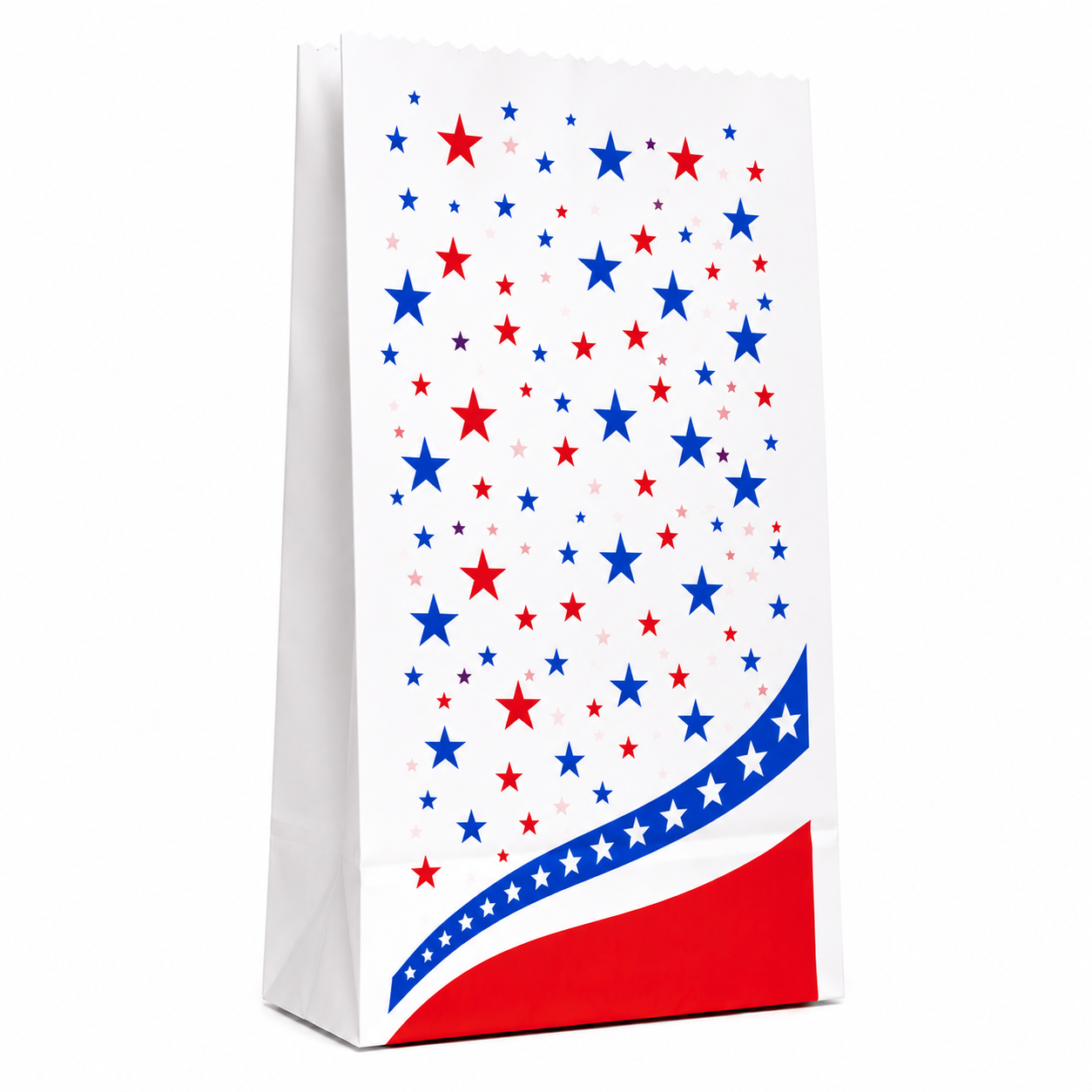 MEDIUM ADZ STAR R8 PAPER BAGS (6X4X12") 1X250 PCS