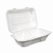 BAGASSE WHITE BOXES BHB10 (HP10) 1X200 PCS