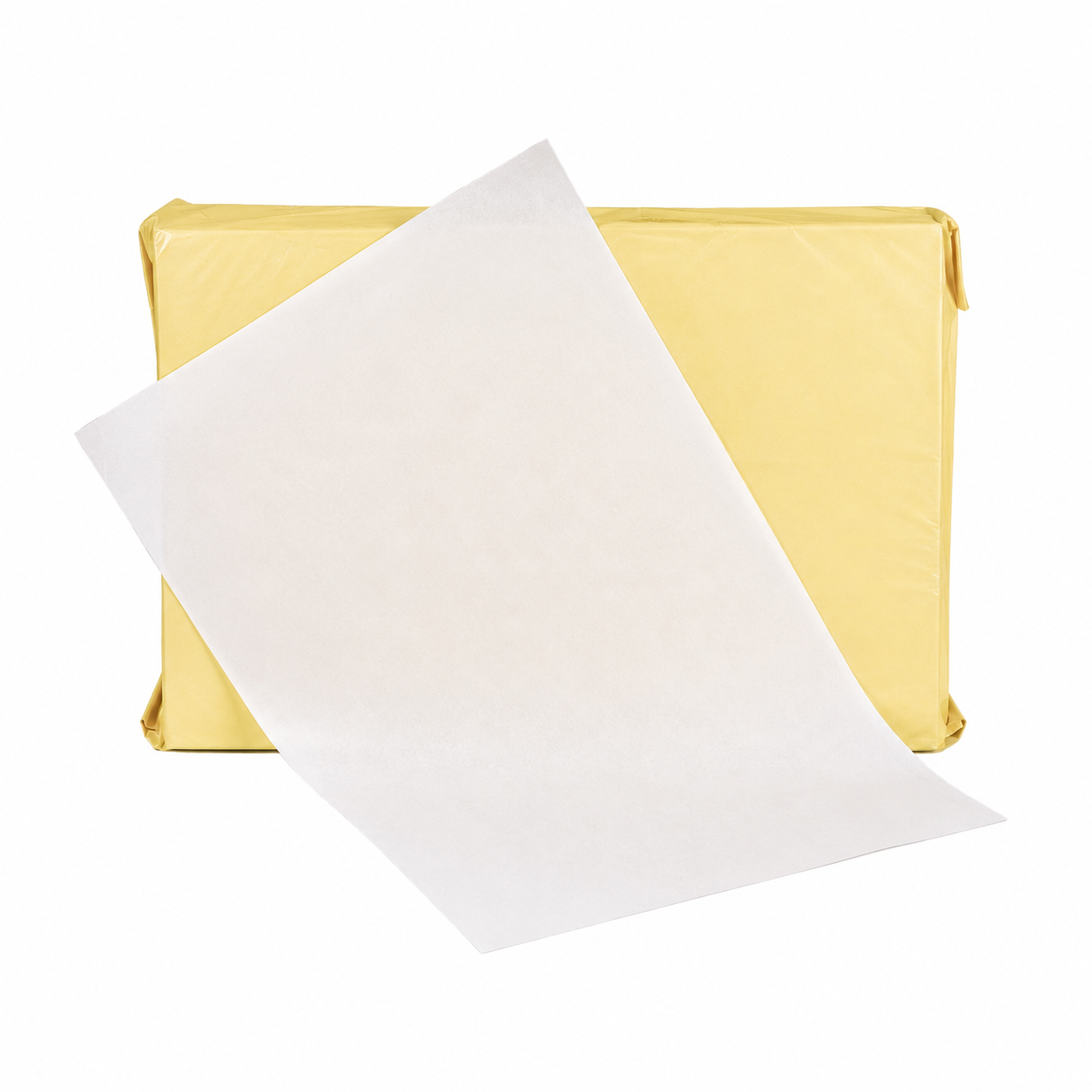 CUT 4 GREASE PROOF LINER (9"X14") YELLOW (1000PCS)