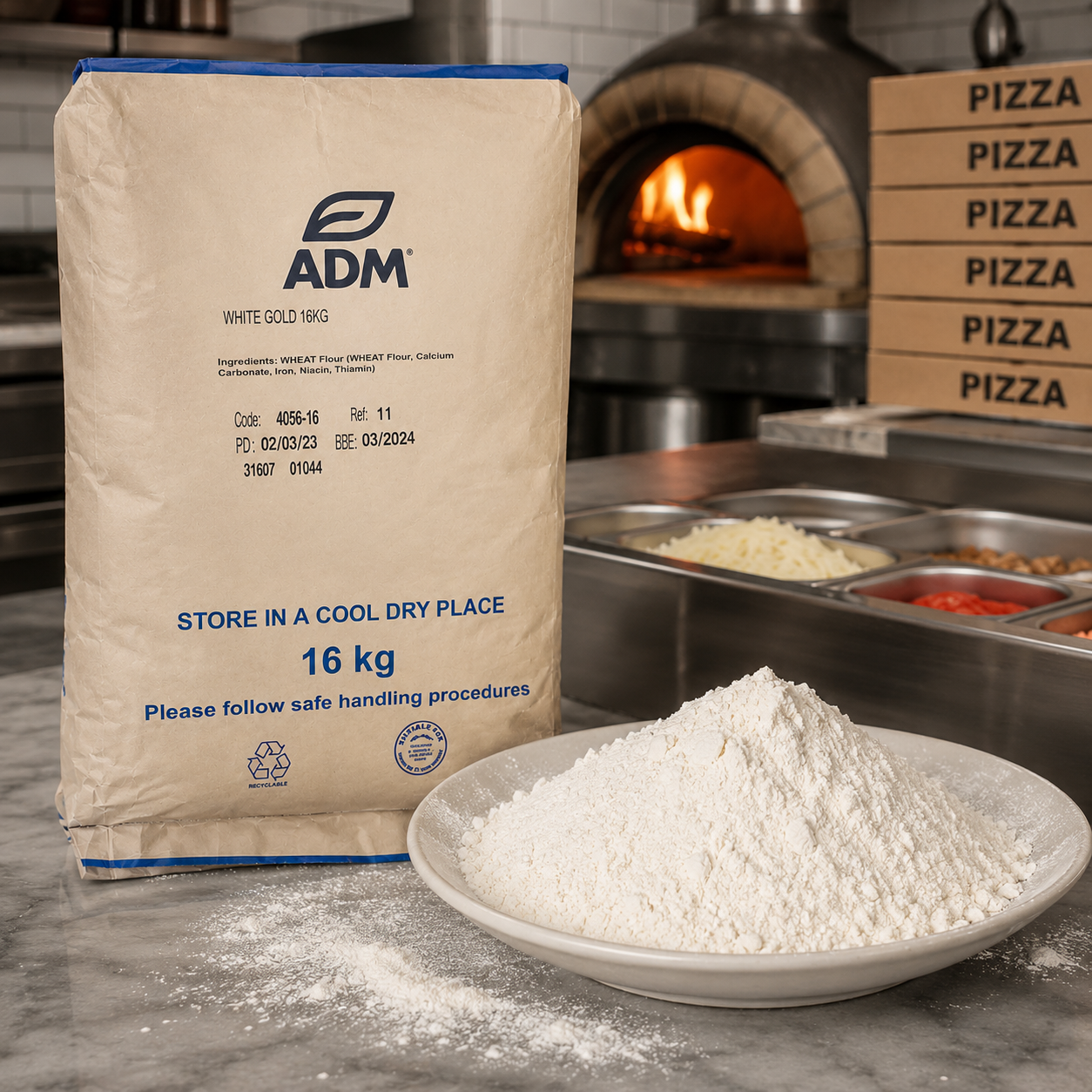 PLAIN FLOUR 16KG (ADM)
