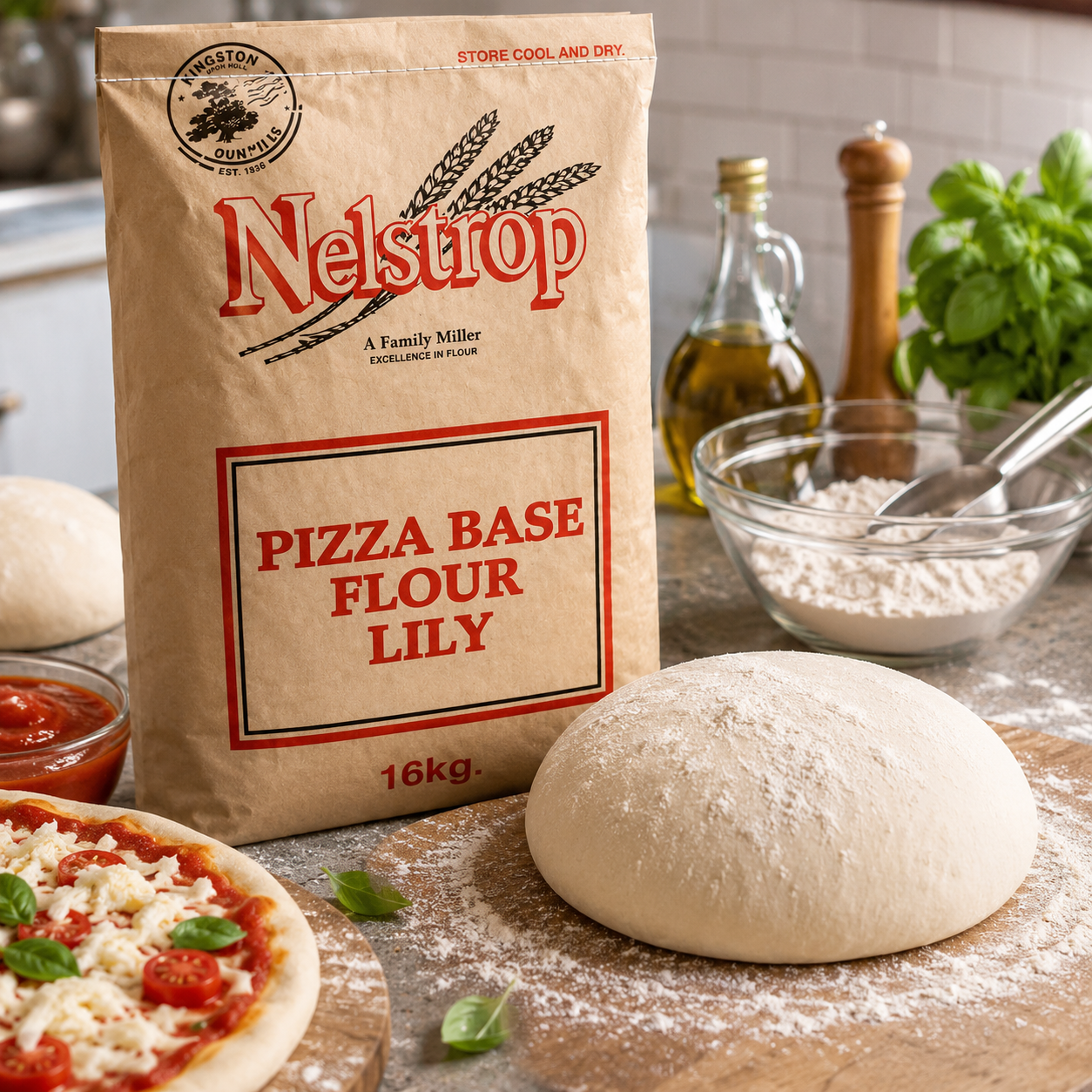 LILY PIZZA FLOUR 16KG
