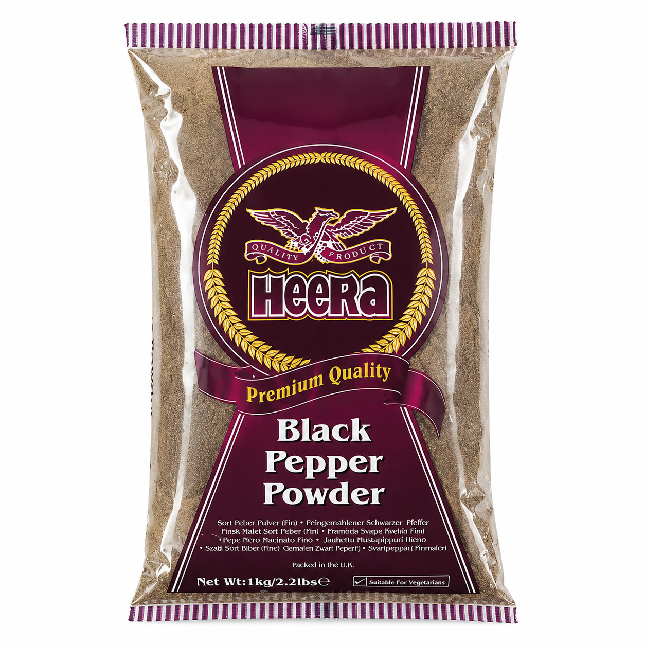 HEERA BLACK PEPPER POWDER 1KG