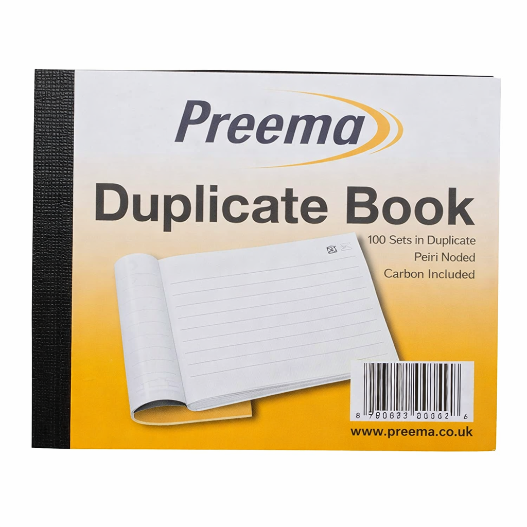 4X5" DUPLICATE ORDER BOOKS 1X5