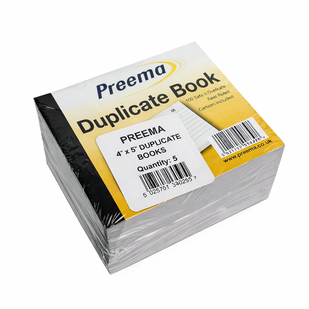 4X5" DUPLICATE ORDER BOOKS 1X5