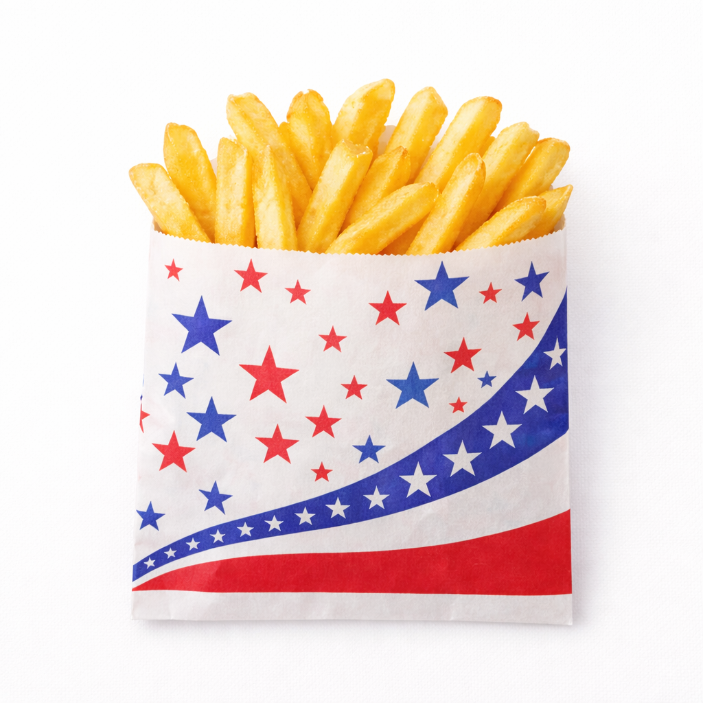 ADZ STAR 4X4 GREASEPROOF CHIPS BAGS 1 X1000