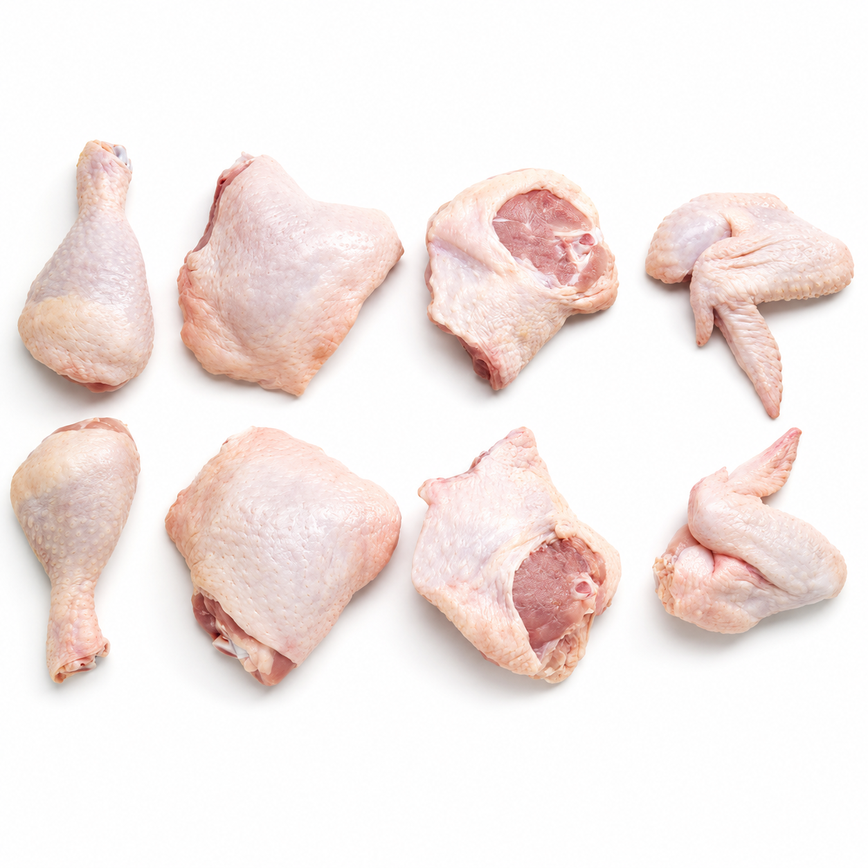 9 CUT CHICKEN FRESH 1500G-1600G 10 BIRDS (90 PCS)