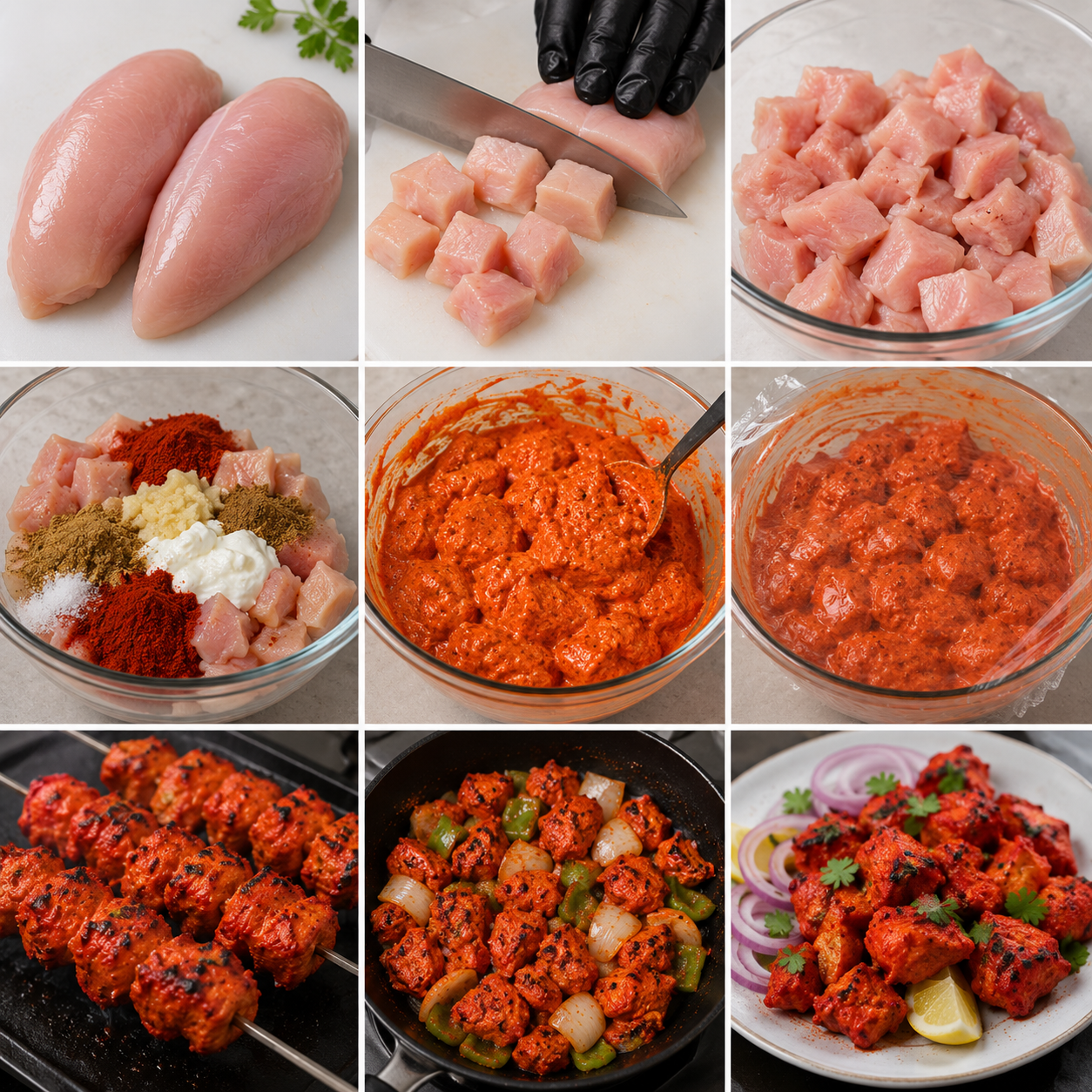 FRESH HALAL CHICKEN BREAST 200G+ 10KG