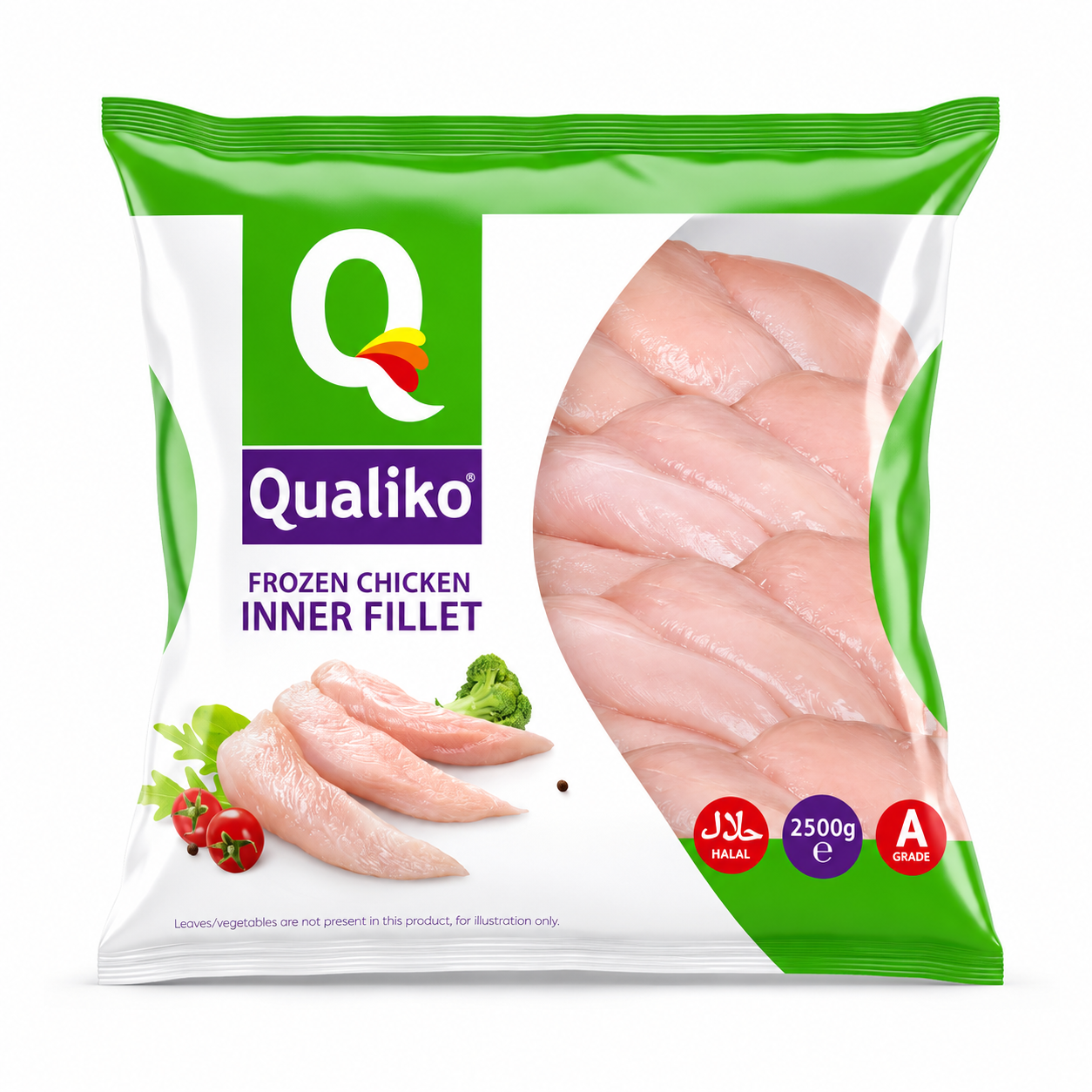 QUALIKO FROZEN INNER FILLETS 10KG