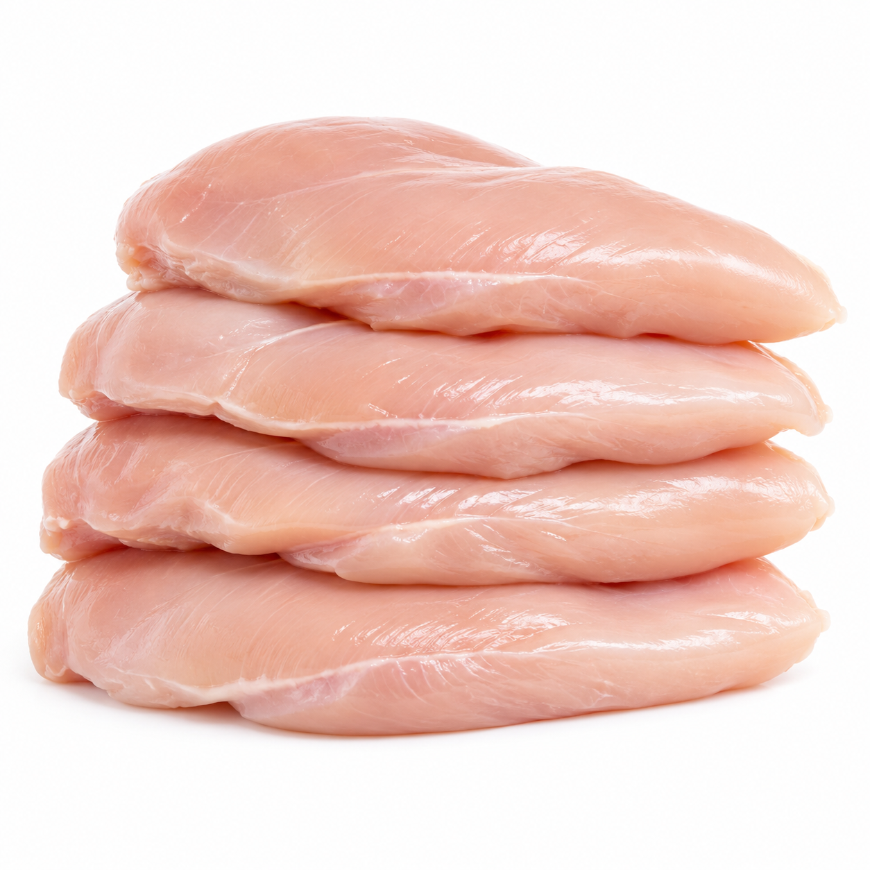 (QUALIKO) CHICKEN FILLETS 130-150G 10KG GREEN BOX