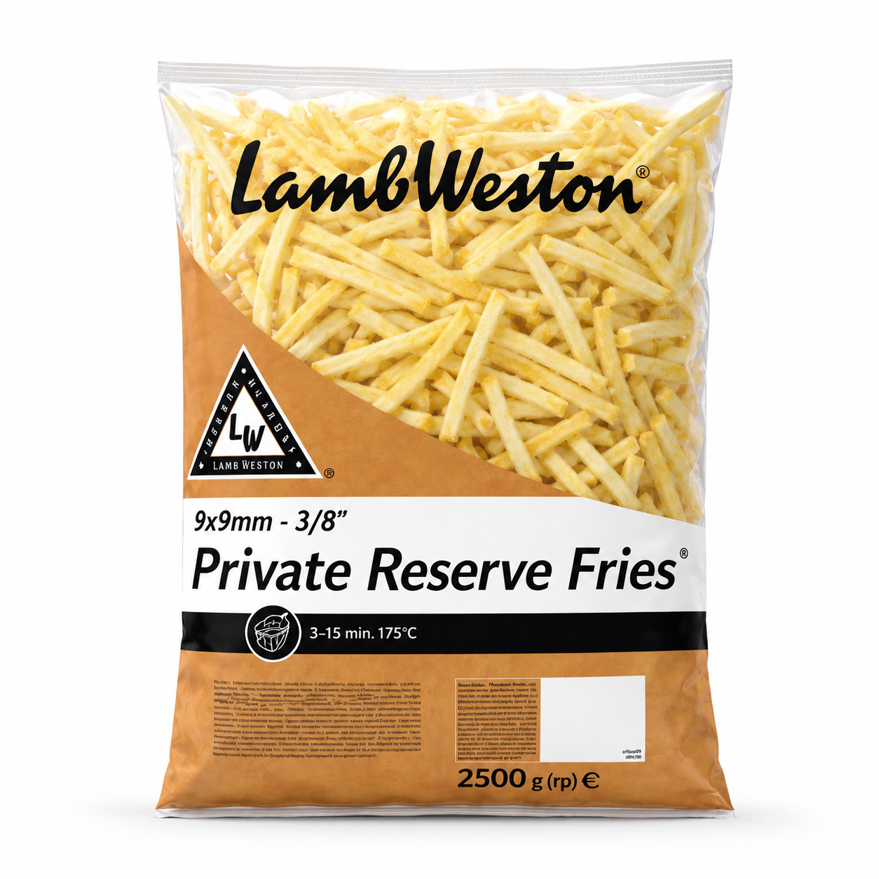 LAMB WESTON F64 (P.R) CHIPS 9X9MM (4X2.5KG)