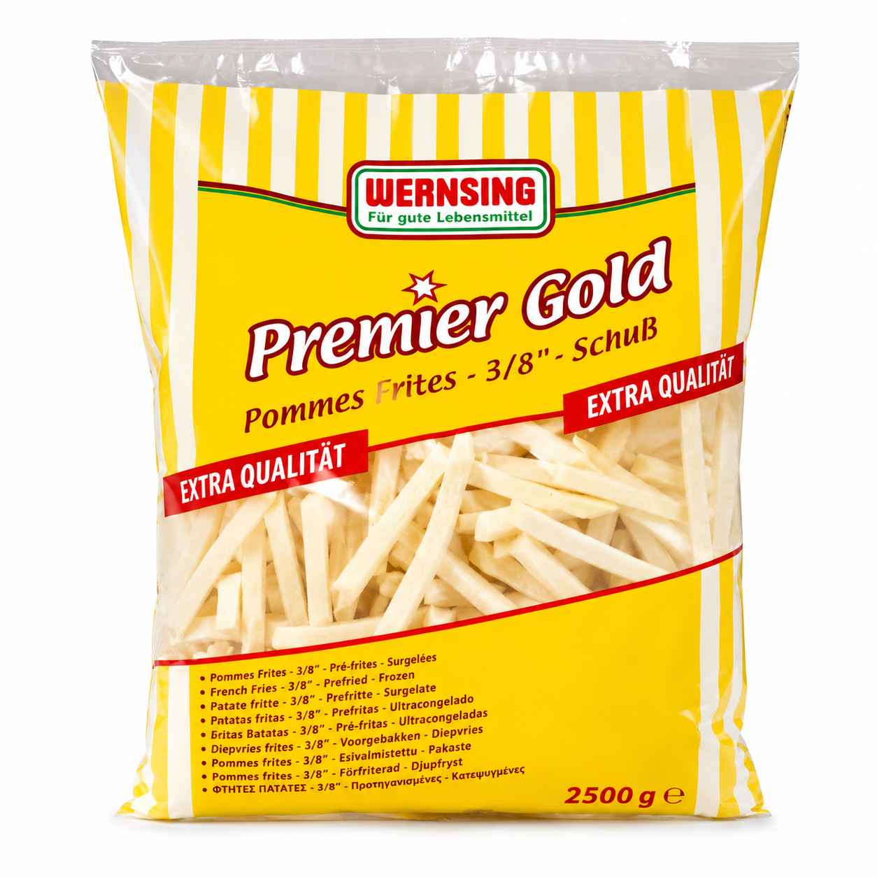 PREMIER GOLD COATED CHIPS 4 X 2.5KG