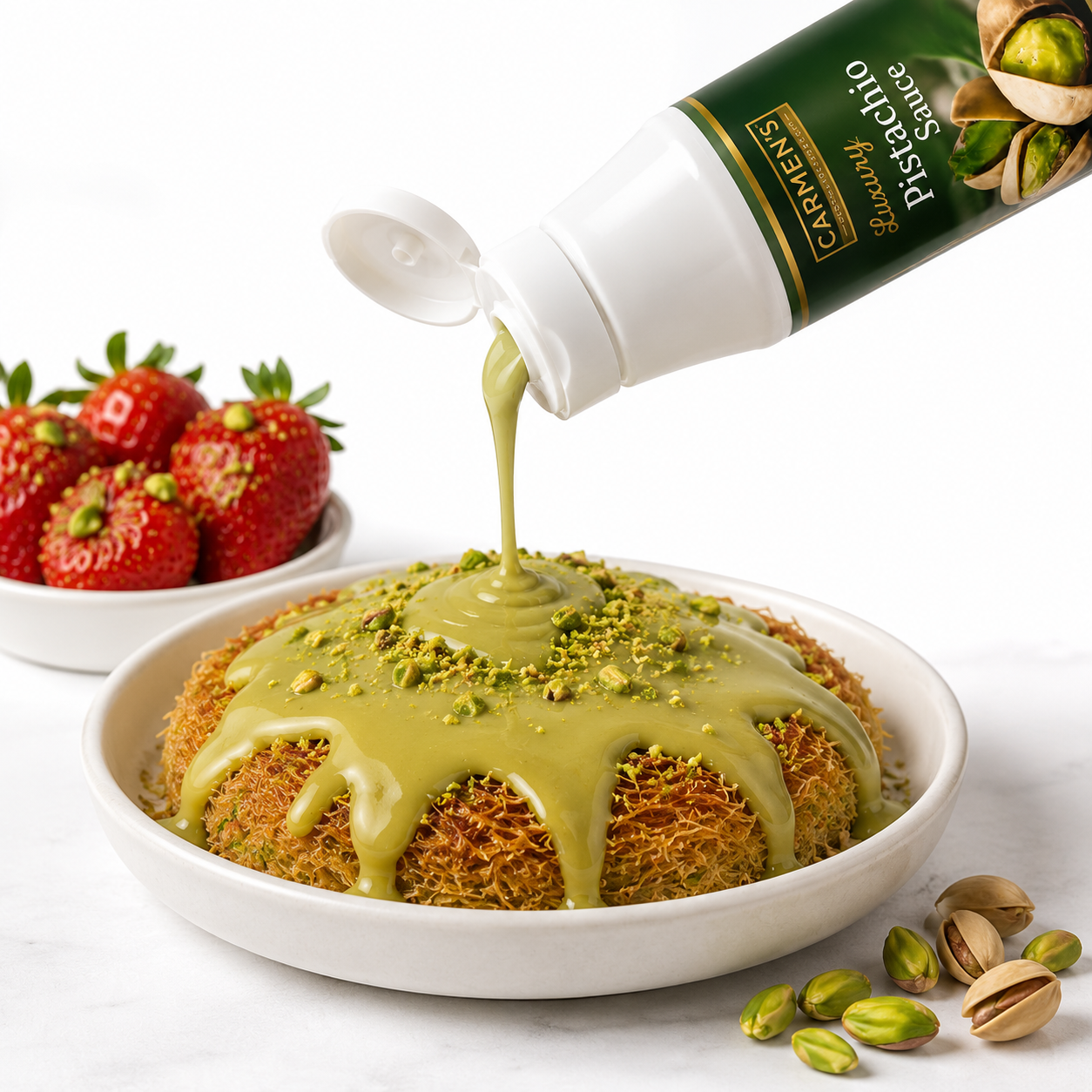 CARMEN'S LUXURY PISTACHIO SAUCE 1KG