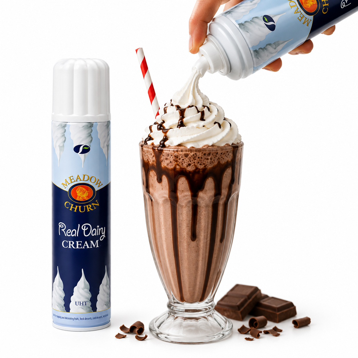 MEADOW CHURN REAL DAIRY SPRAY CREAM 500G