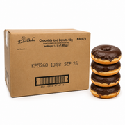 CHOCOLATE ICED DOUGHNUTS  33 X 60G