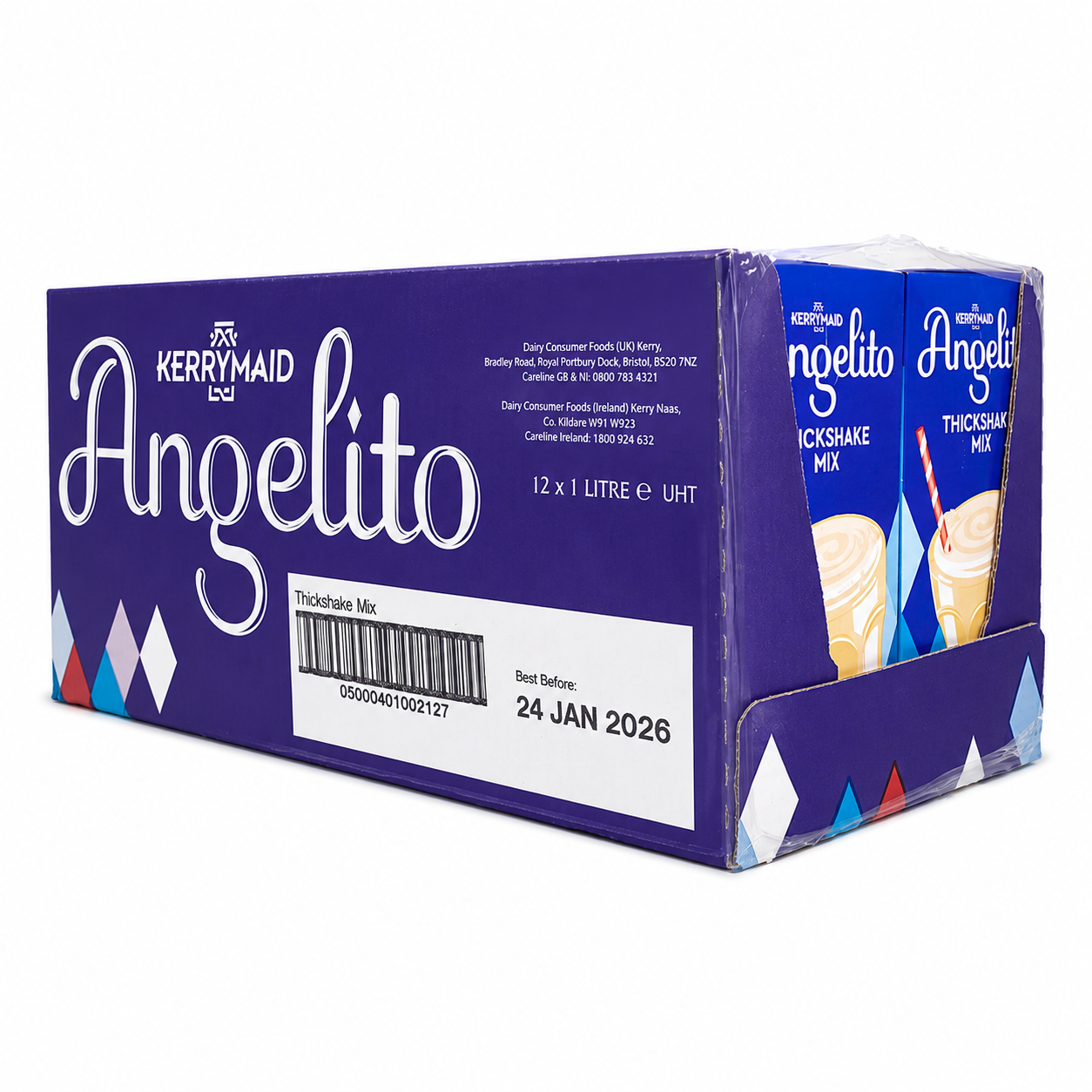 ANGELITO THICK SHAKE MIX 12X1LTR