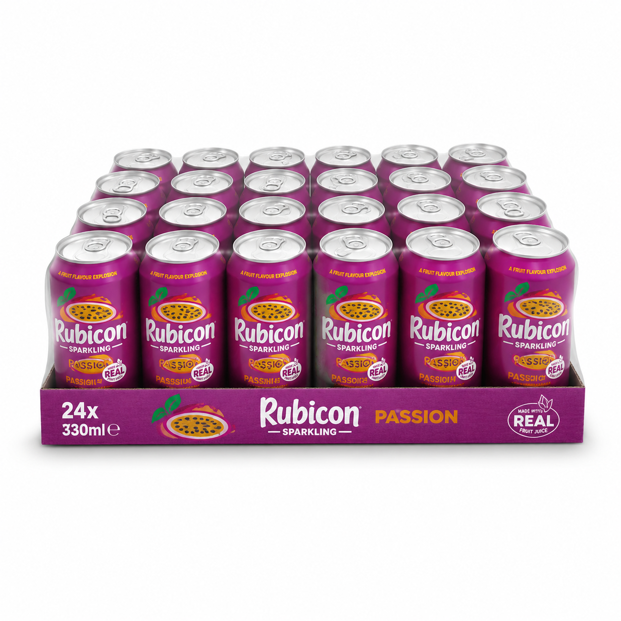 RUBICON PASSION CANS 24X330ML