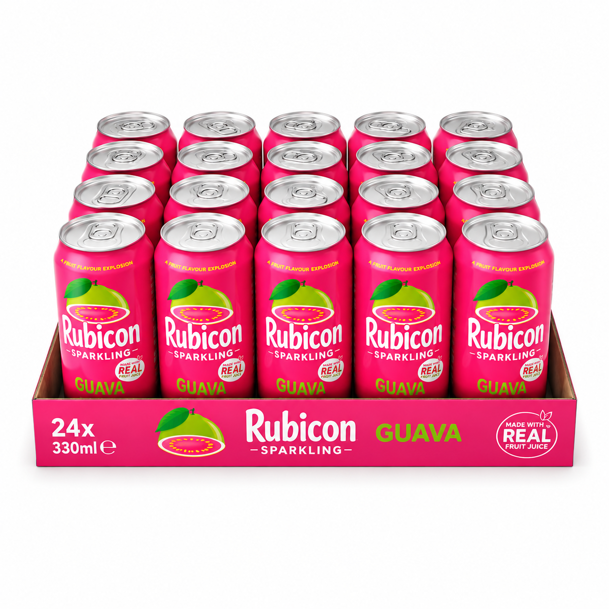 RUBICON GUAVA CANS 24 X 330ML