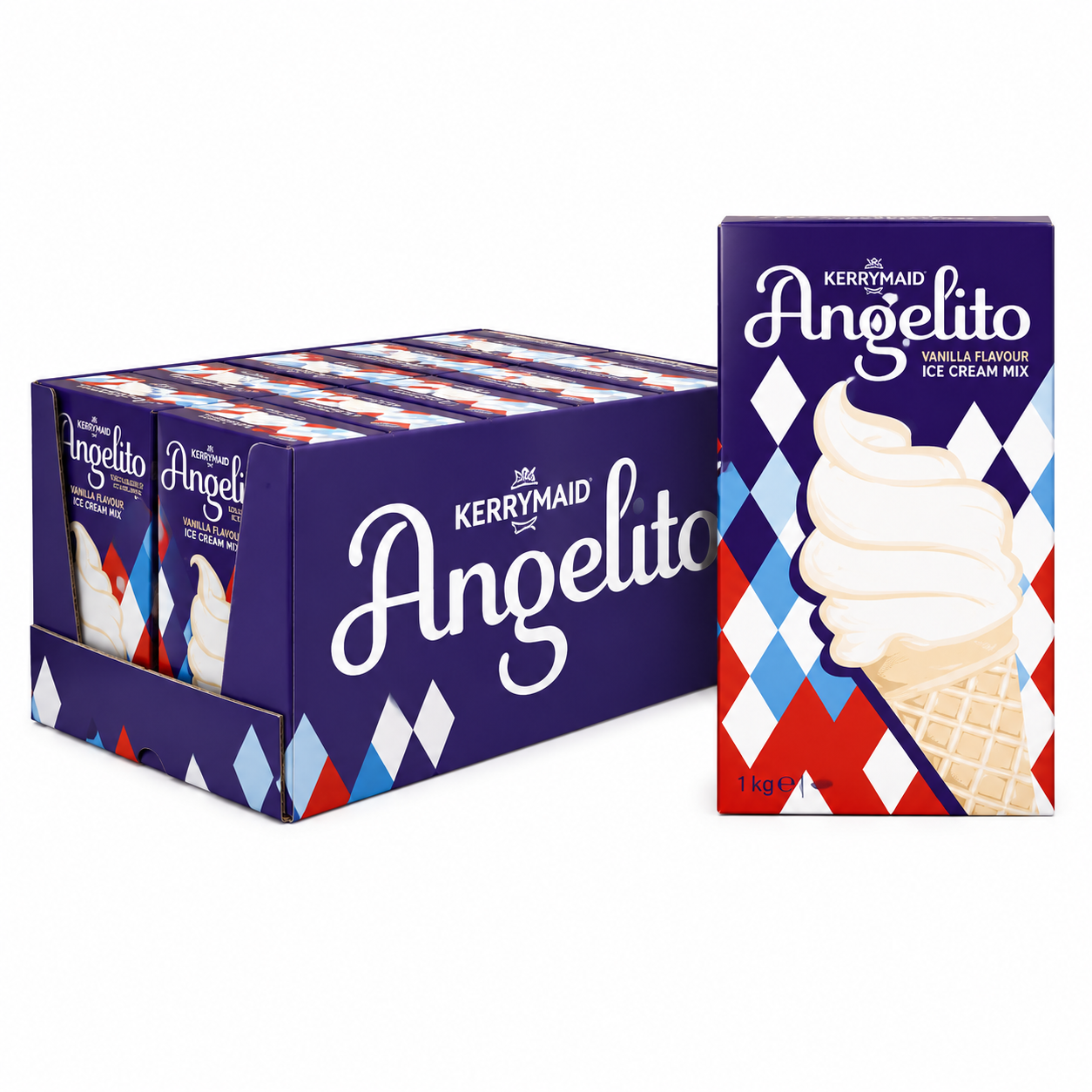 ANGELITO ICE CREAM MIX 12X1LTR