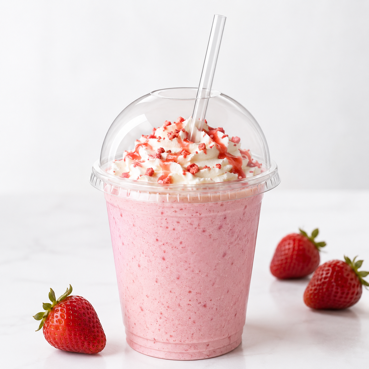 12MM PLASTIC JUMBO STRAWS 500 PCS