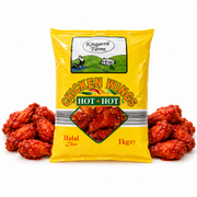 DELTA HOT HOT CHICKEN WING 1KG