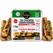 FATIMAS CHICKEN SEEKH KEBAB 1X20