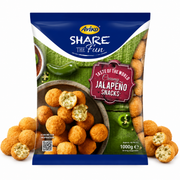 AVIKO CREAM CHEESE JALAPENO SNACKS  1 KG