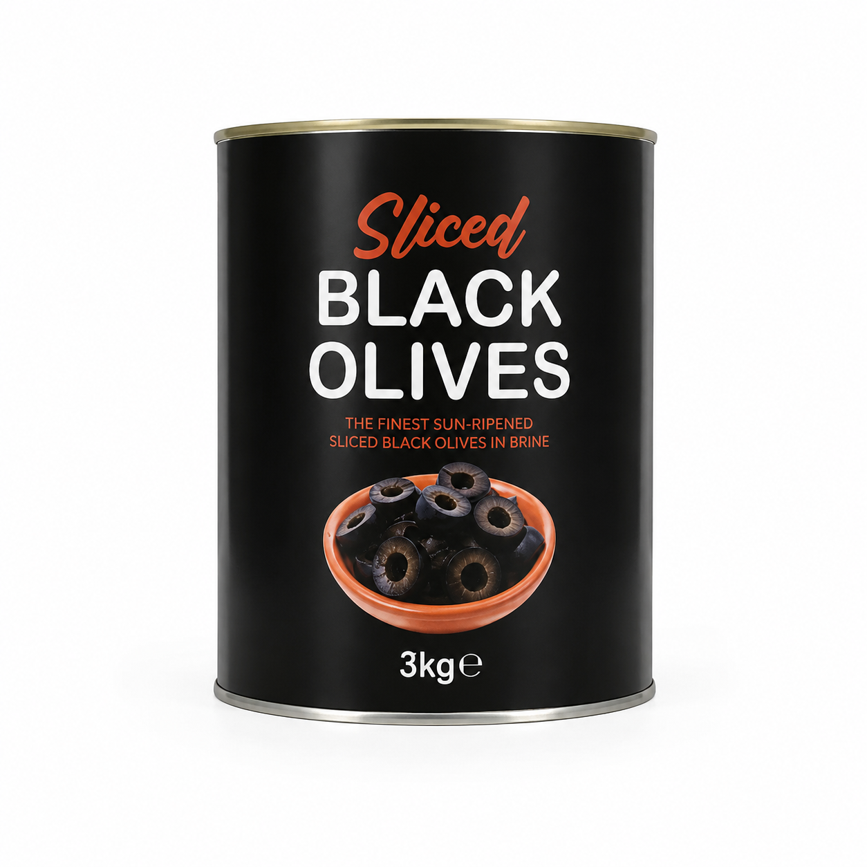 KAMIL SLICED BLACK OLIVES 1X3KG
