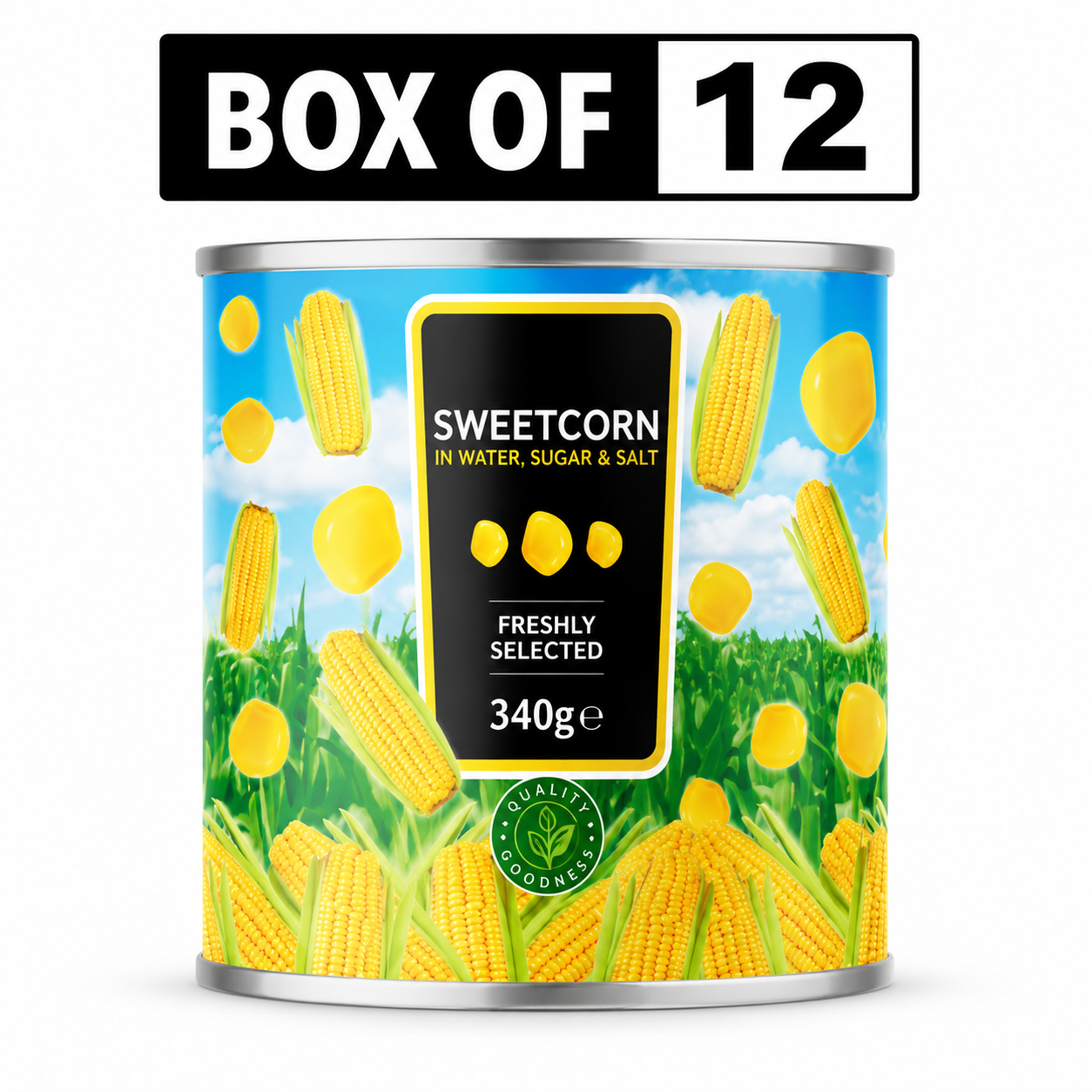 PRIMA SWEETCORN SMALL TINS 12X340G