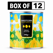 PRIMA SWEETCORN SMALL TINS 12X340G
