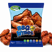 MEADOWVALE BBQ CHICKEN WINGS 1KG