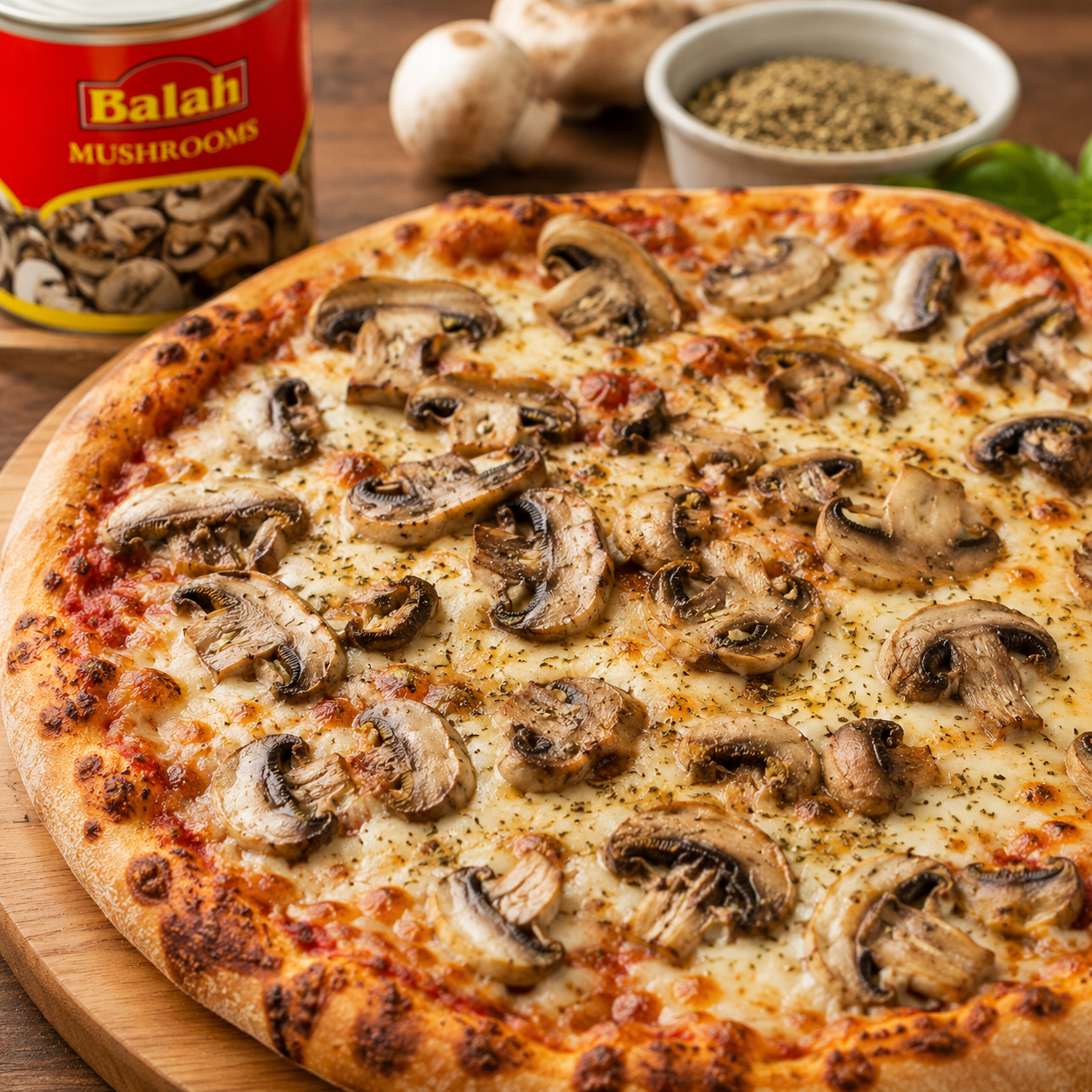 BALAH SLICED MUSHROOMS 2.5KG (1 TIN)