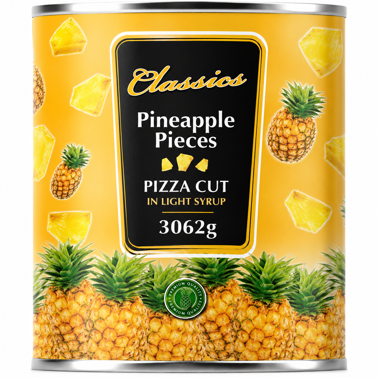 PINEAPPLE PIZZA CUT  1X3.0KG (BIG TIN)