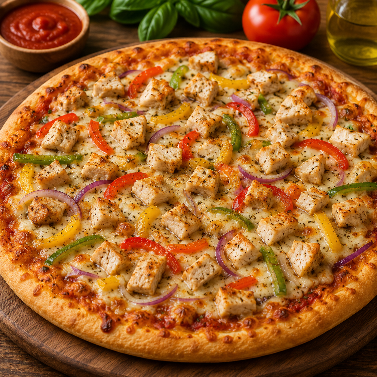 CVALE CHICKEN COOKED DICED TOPPING 2.5KG 1 PACKET