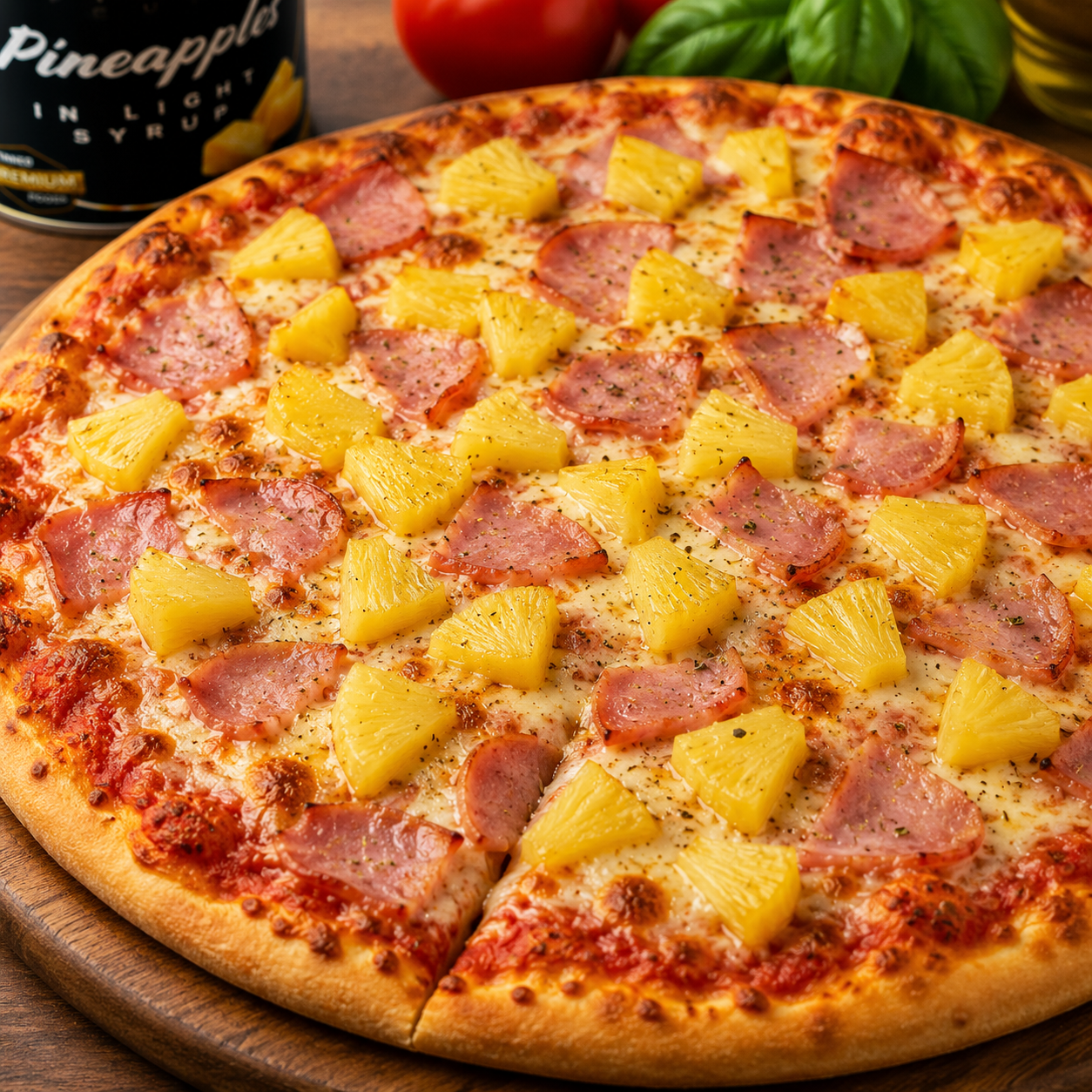 PINEAPPLE PIZZA CUT 1X850G  (1 TIN )