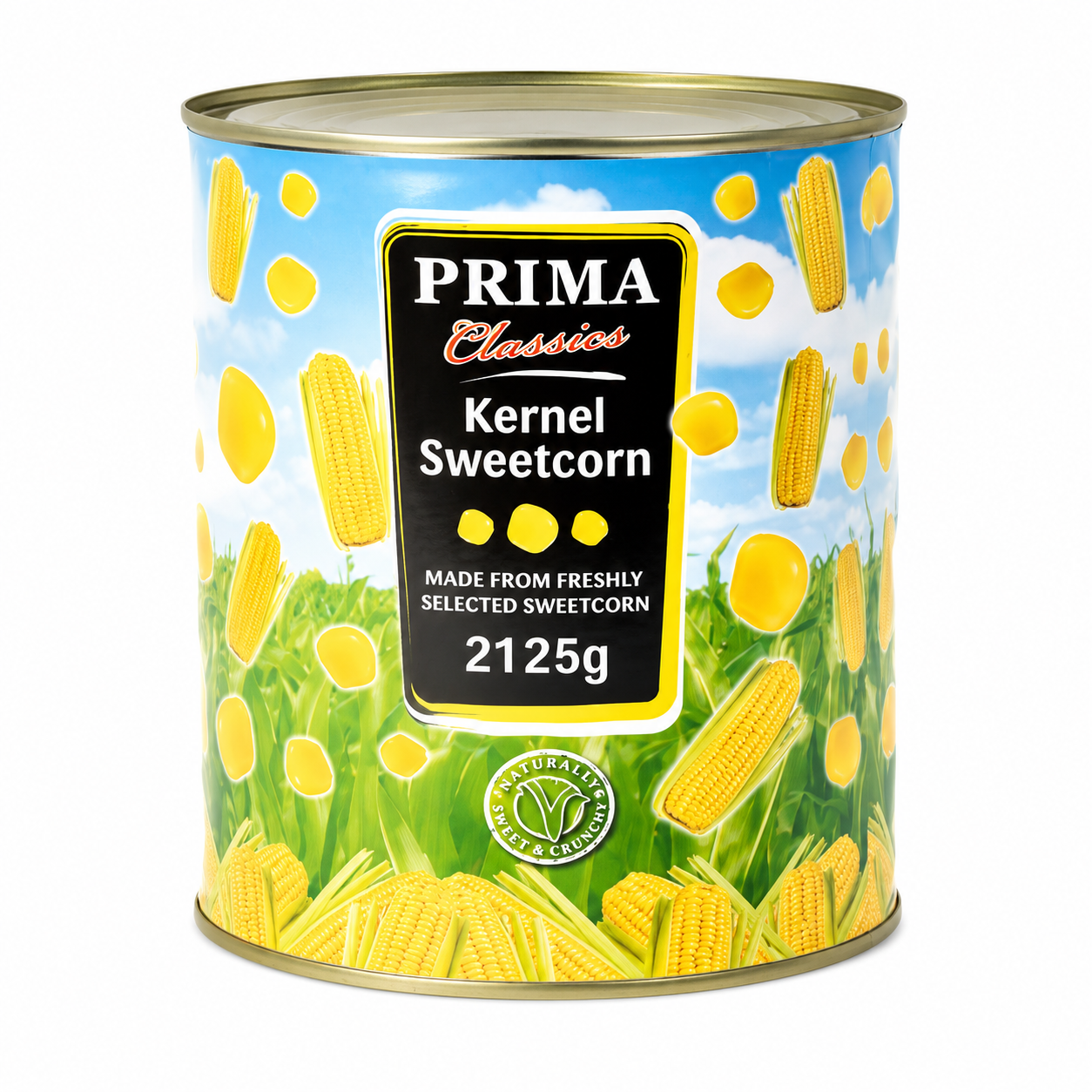 PRIMA SWEETCORN 1 X 2.12KG (1 TIN)