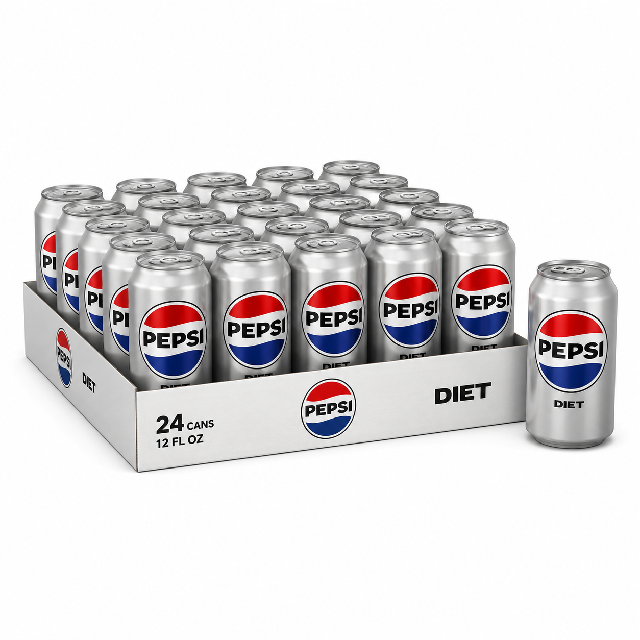 DIET PEPSI CAN 24 X 330ML (GB)