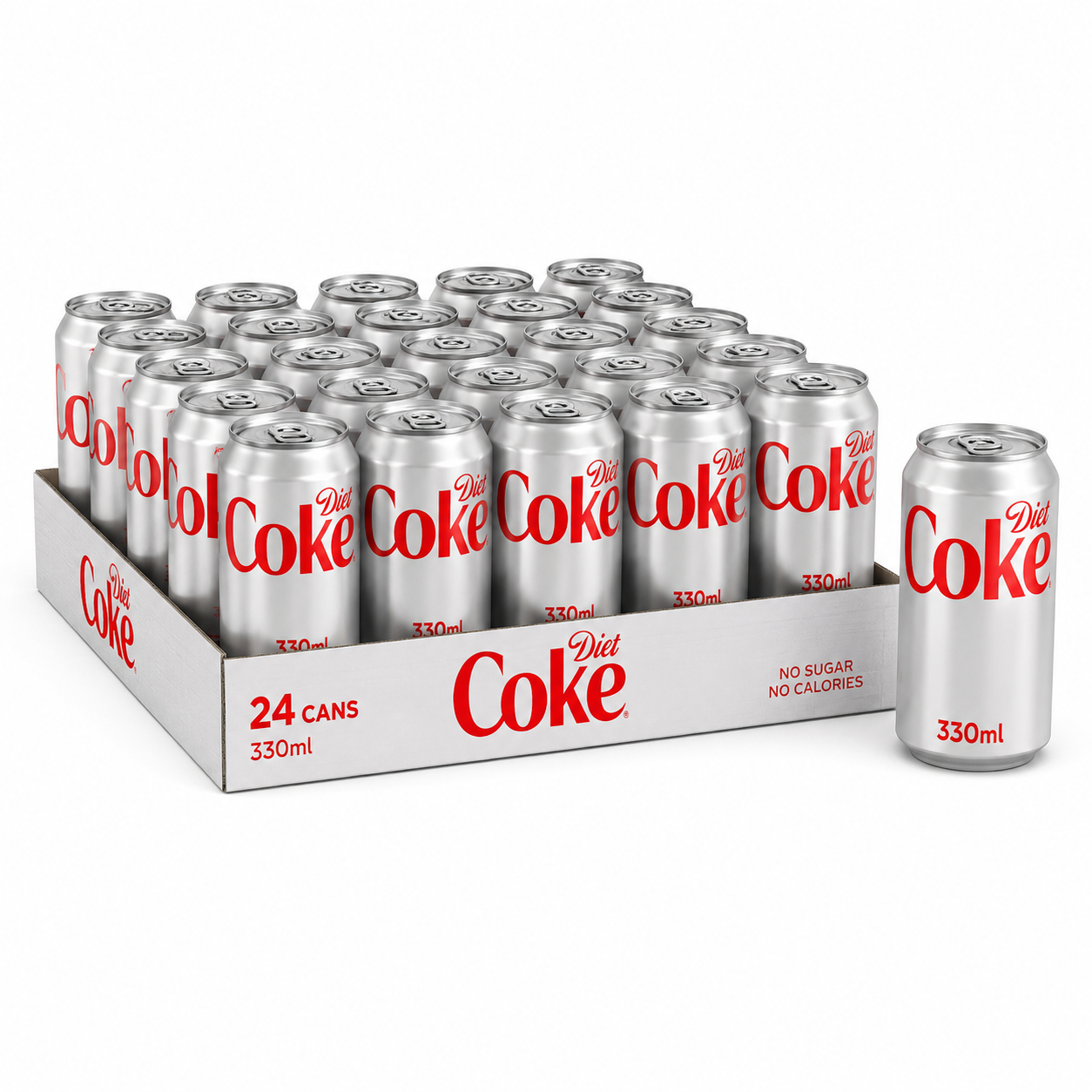 DIET COCA COLA 330MLX24 (GB)