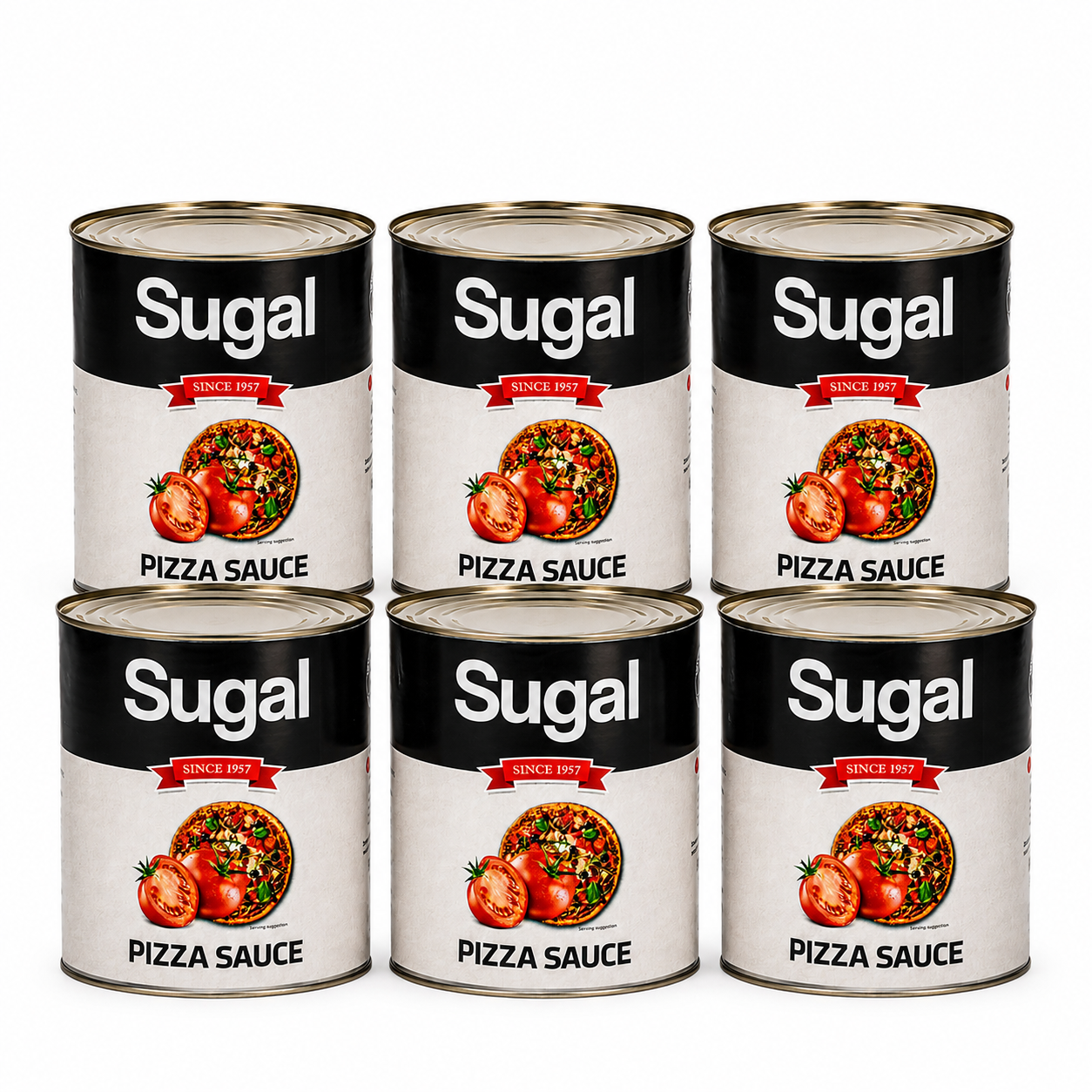 SUGAL PIZZA SAUCE 6X3KG