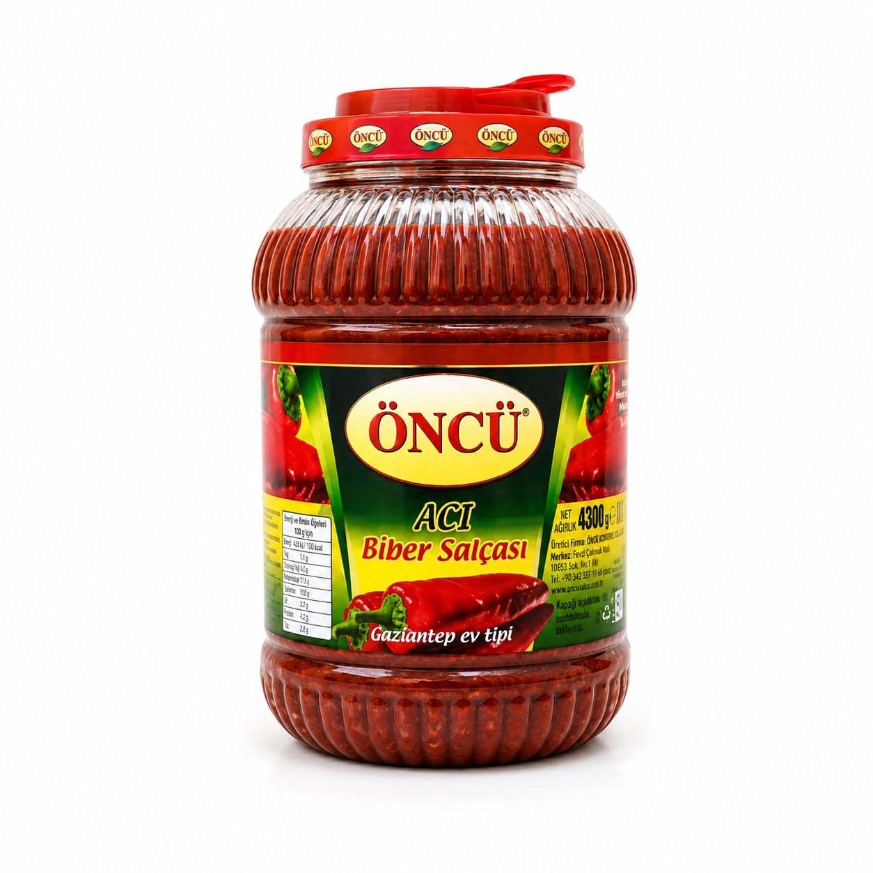 ONCU SPICY ACI BIBER SAUCE 4.3KG