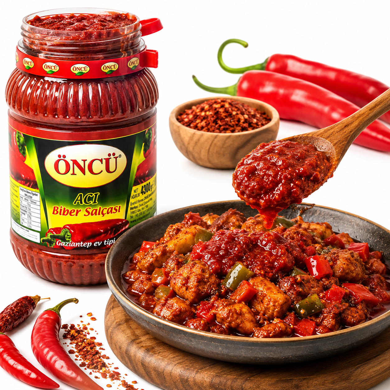 ONCU SPICY ACI BIBER SAUCE 4.3KG