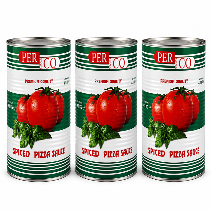 PERCO PIZZA SAUCE 1 X 4.1KG ( 1 TIN)
