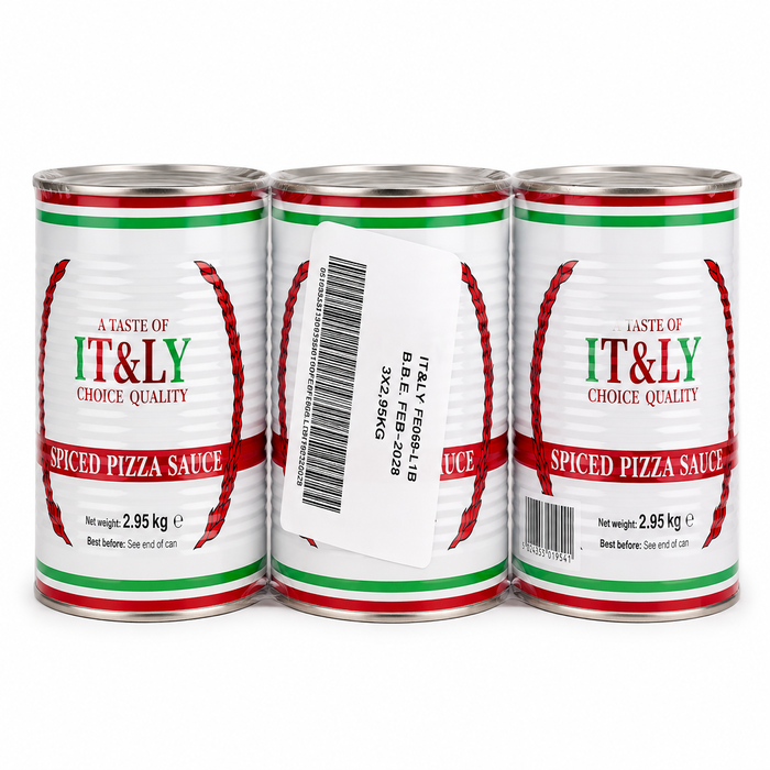 TASTE OF ITALY PIZZA SAUCE 2.95 KG TIN