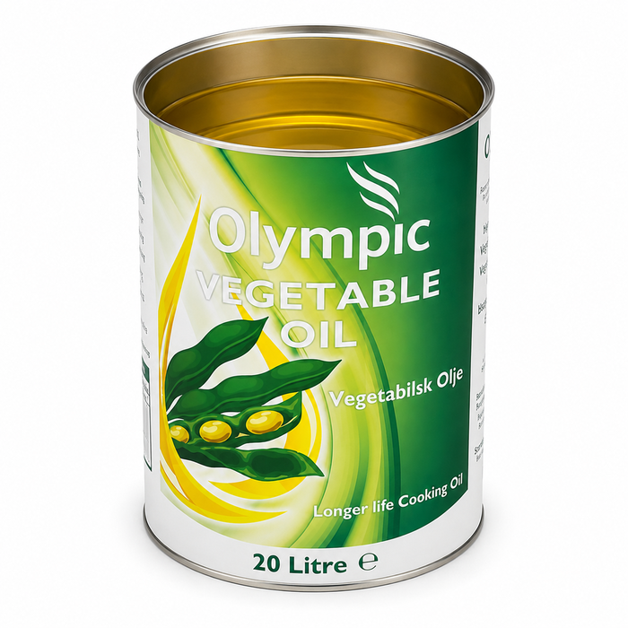 OLYMPIC VEGETABLE OIL 20LTR ( TIN)