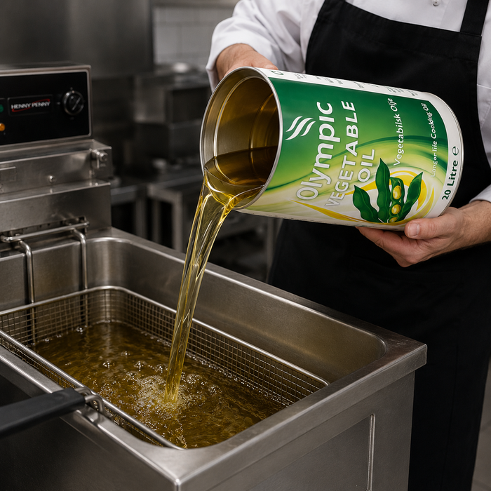 OLYMPIC VEGETABLE OIL 20LTR ( TIN)