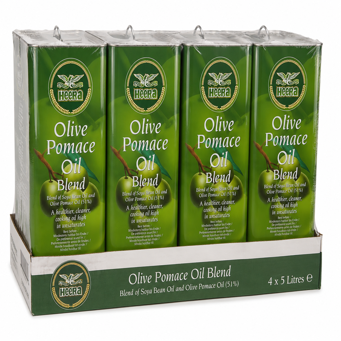 HEERA TIN POMACE OLIVE OIL 5LTR