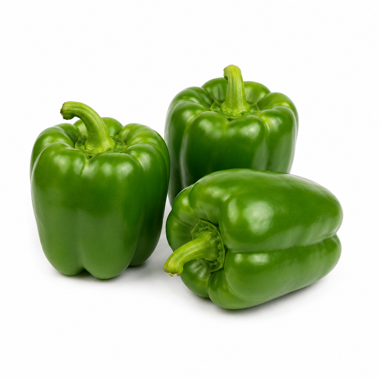 Fresh Green Peppers Box