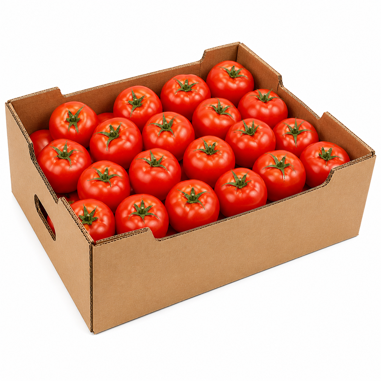 Fresh Red Tomatoes Box