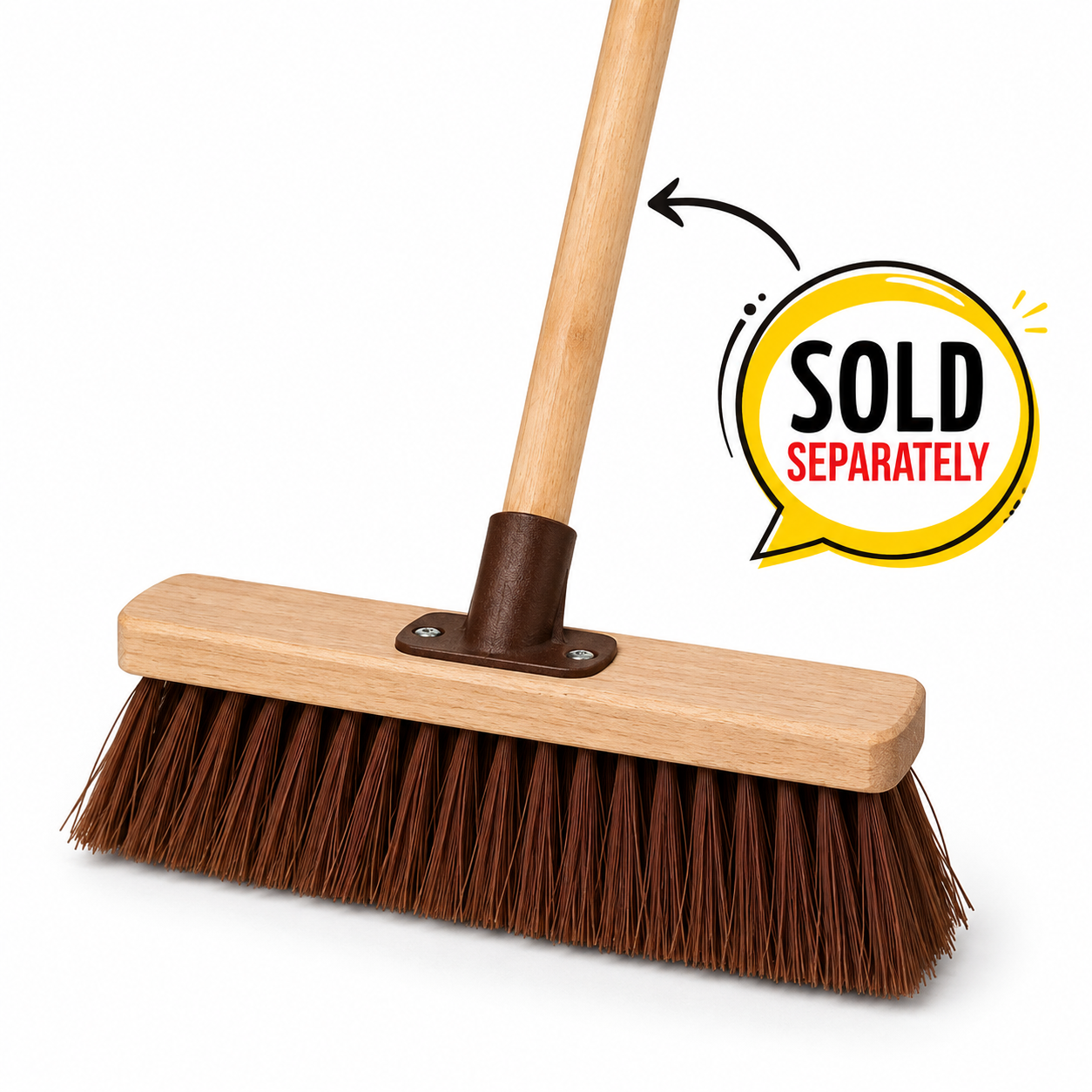 11" HARD BROOM HEAD (FOR BRUSH)