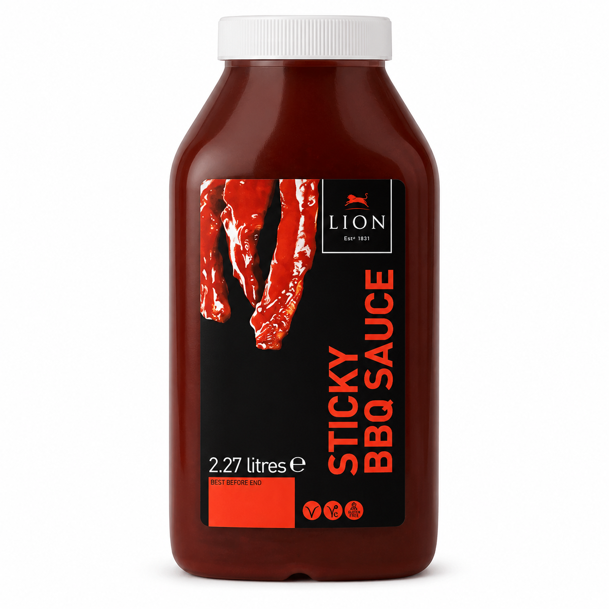 LION STICKY BBQ SAUCE (2.27 LTR)