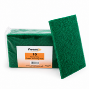GREEN SCOURING PADS 6"X9" (10 PACK)